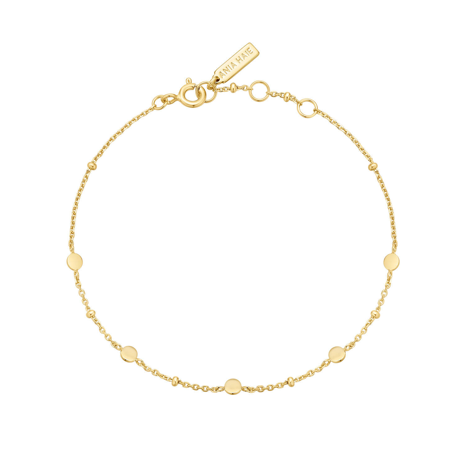  Chill Voyager - Schakelarmbanden - Zilver / 14kt GP - 18,5cm